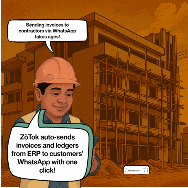 Send Invoices from Tally to Customers in one click