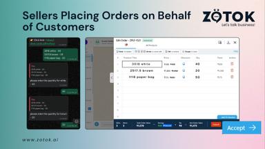 Sellers Placing Orders on Behalf of Customers