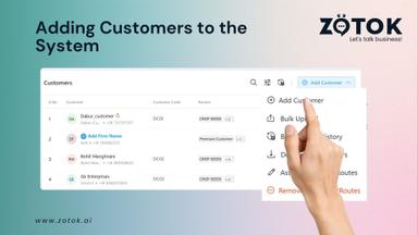 Adding Customers to the System