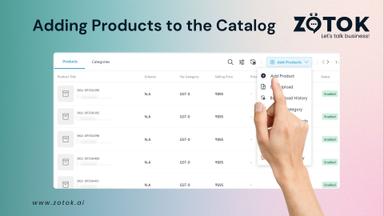 Adding Products to the Catalog